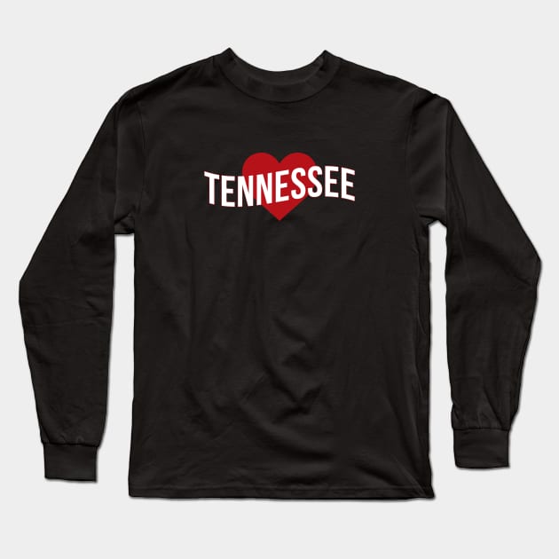 Tennessee Love Long Sleeve T-Shirt by Novel_Designs